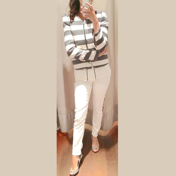 Zara Bold Stripes Blazer - Picture 3 of 8